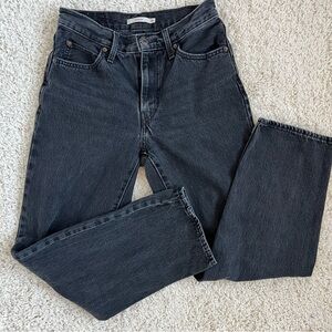 Levi’s ‘94 baggy Jeans Washed Black Size 26”